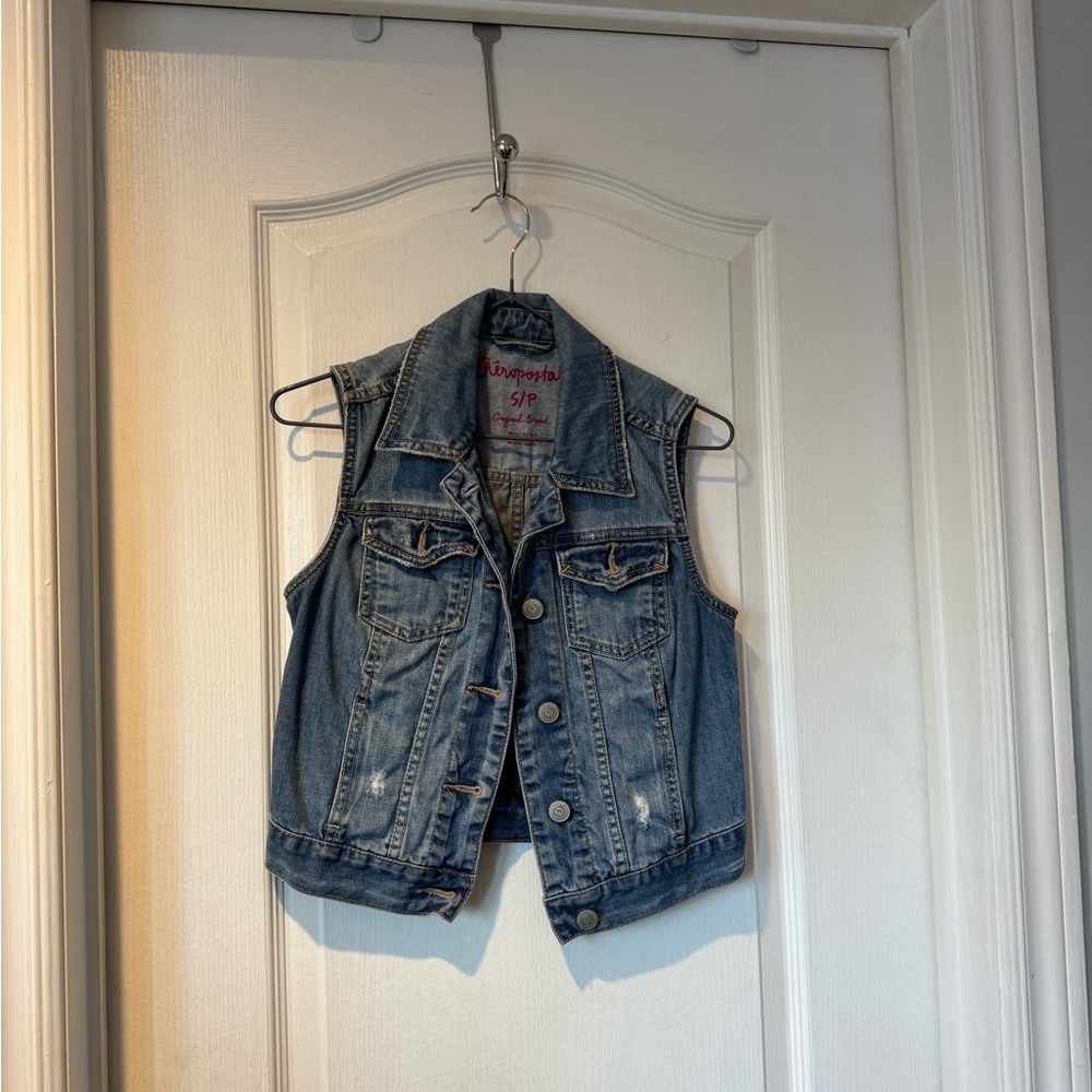 Women's Denim Vest